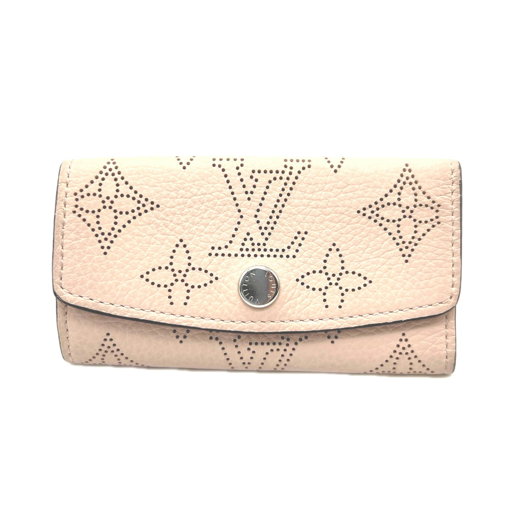 Louis Vuitton Mahina Multicles Pink Magnolia Pink Calf Case Key Leather Pink